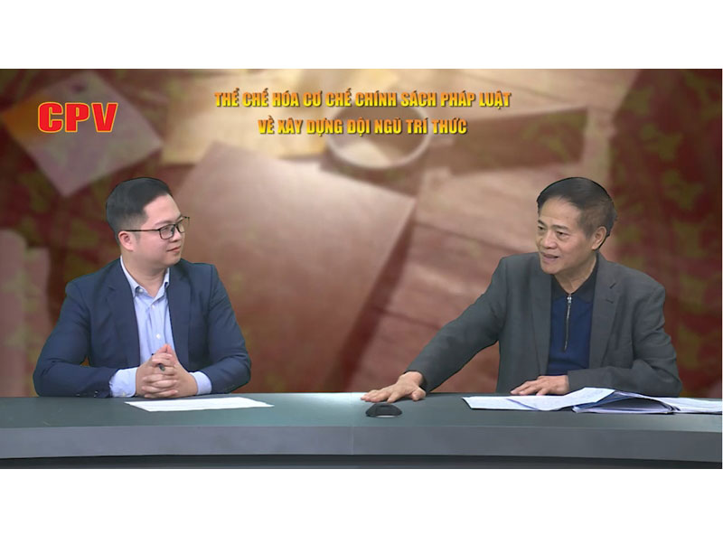 Bài 2 Thể chế hóa cơ chế chính sách, pháp luật về xây dựng đội ngũ trí thức