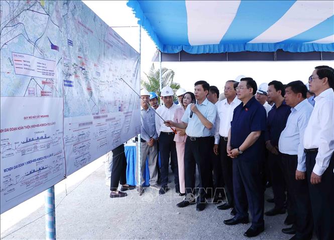 Chủ tịch Quốc hội thăm, làm việc tại tỉnh Bà Rịa - Vũng Tàu