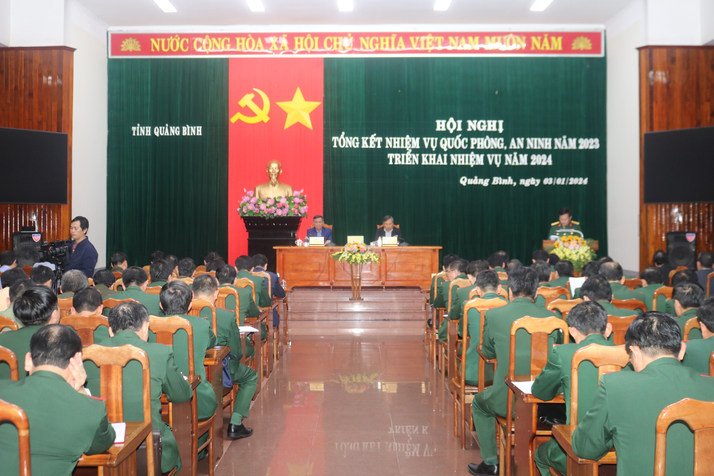 Quảng Bình Xây dựng khu vực phòng thủ, cơ sở vững mạnh toàn diện
