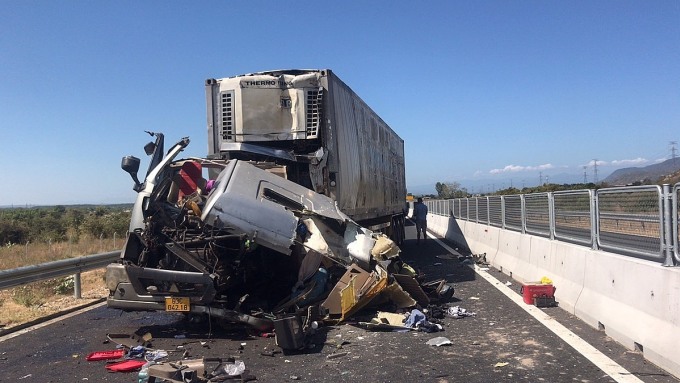 Tai nạn trên cao tốc Vĩnh Hảo – Phan Thiết, một người tử vong