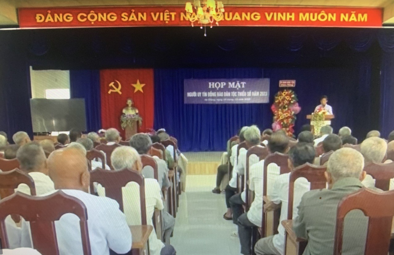 An Giang Tổ chức gặp mặt người có uy tín trong đồng bào dân tộc thiểu số