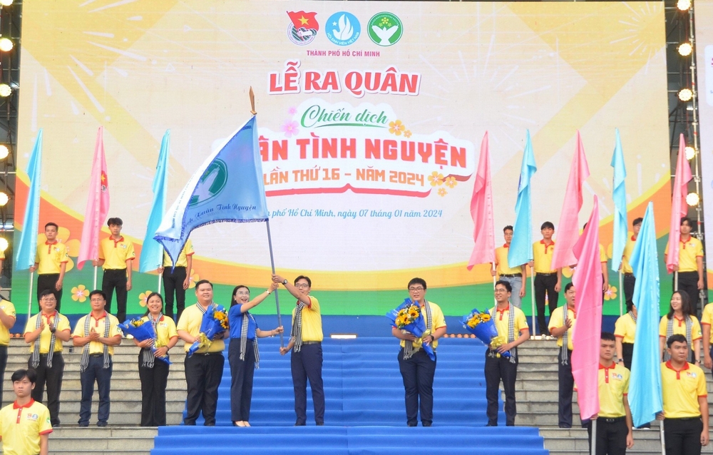 Tuổi trẻ Thành phố Hồ Chí Minh ra quân Chiến dịch Xuân tình nguyện lần thứ 16
