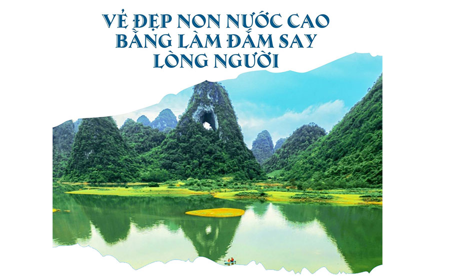 Vẻ đẹp non nước Cao Bằng làm đắm say lòng người