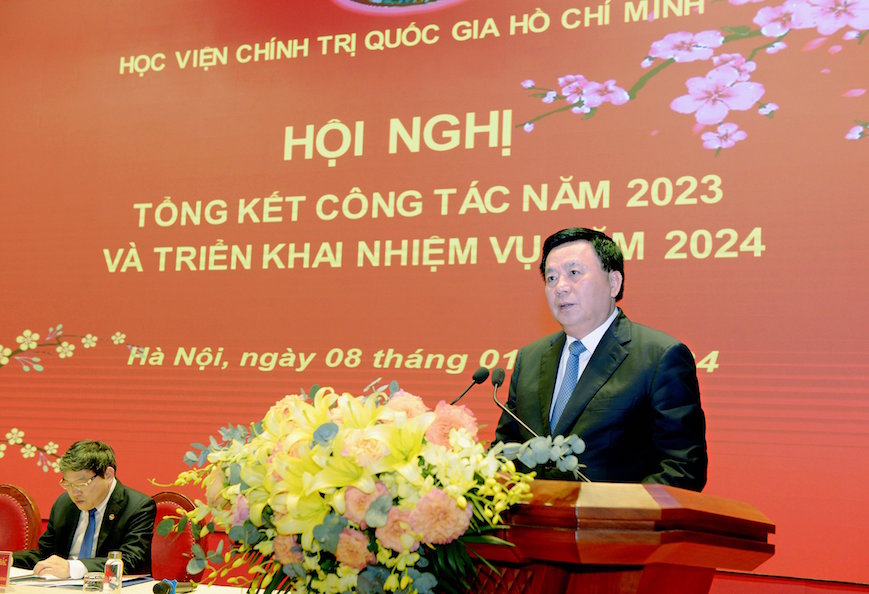 Học viện Chính trị quốc gia Hồ Chí Minh tiếp tục khẳng định là trường cao cấp của Đảng