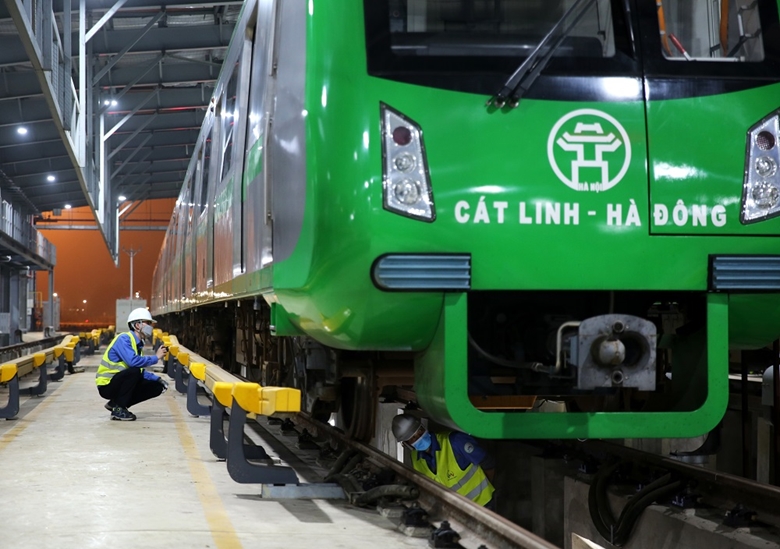 Tàu Cát Linh - Hà Đông đã vận chuyển gần 20 triệu lượt hành khách