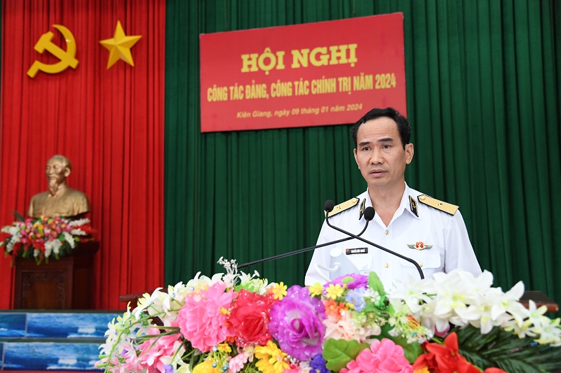 Vùng 5 Hải quân nâng cao chất lượng công tác Đảng, công tác chính trị