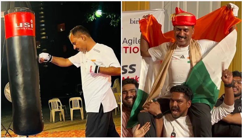 Người đấm bao cát trong khoảng thời gian lâu nhất thế giới