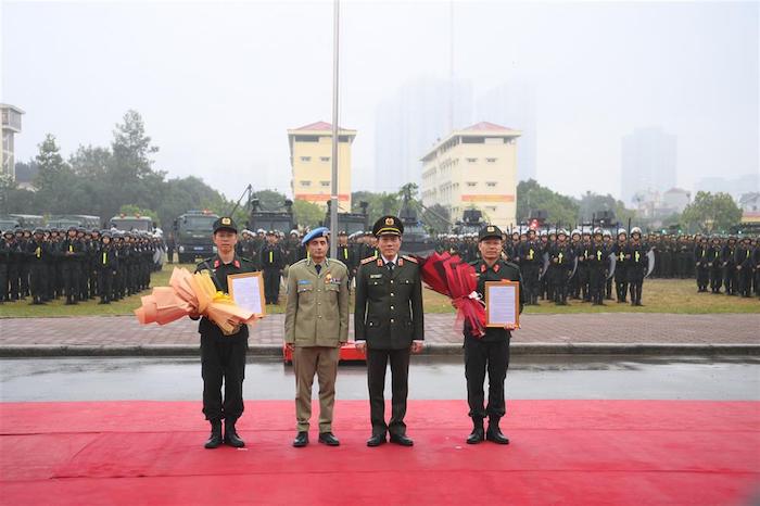 Bộ Công an ra mắt Đơn vị Cảnh sát gìn giữ hòa bình số 1