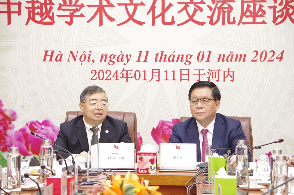 Tăng cường giao lưu văn hóa, học thuật giữa Việt Nam và Trung Quốc