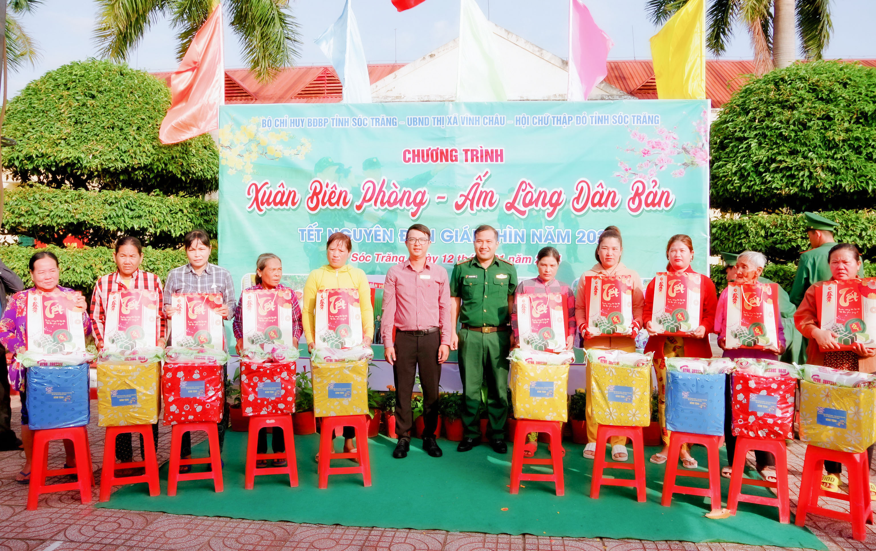 Ngày hội của tình quân - dân nơi biên giới Sóc Trăng