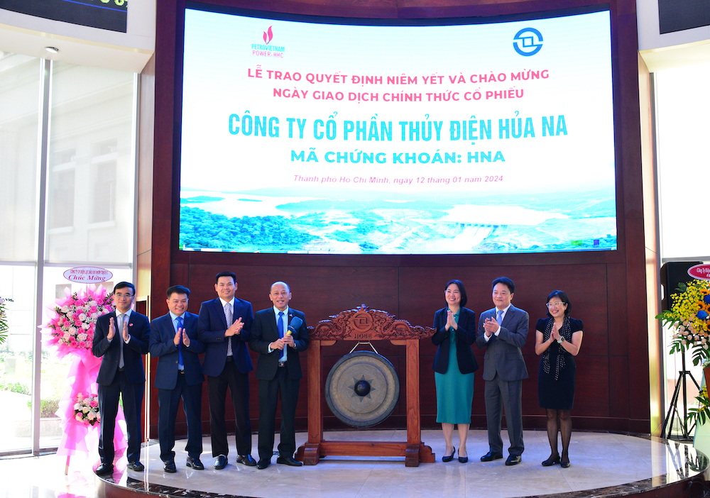 Cổ phiếu của Công ty Cổ phần Thủy điện Hủa Na chính thức lên sàn