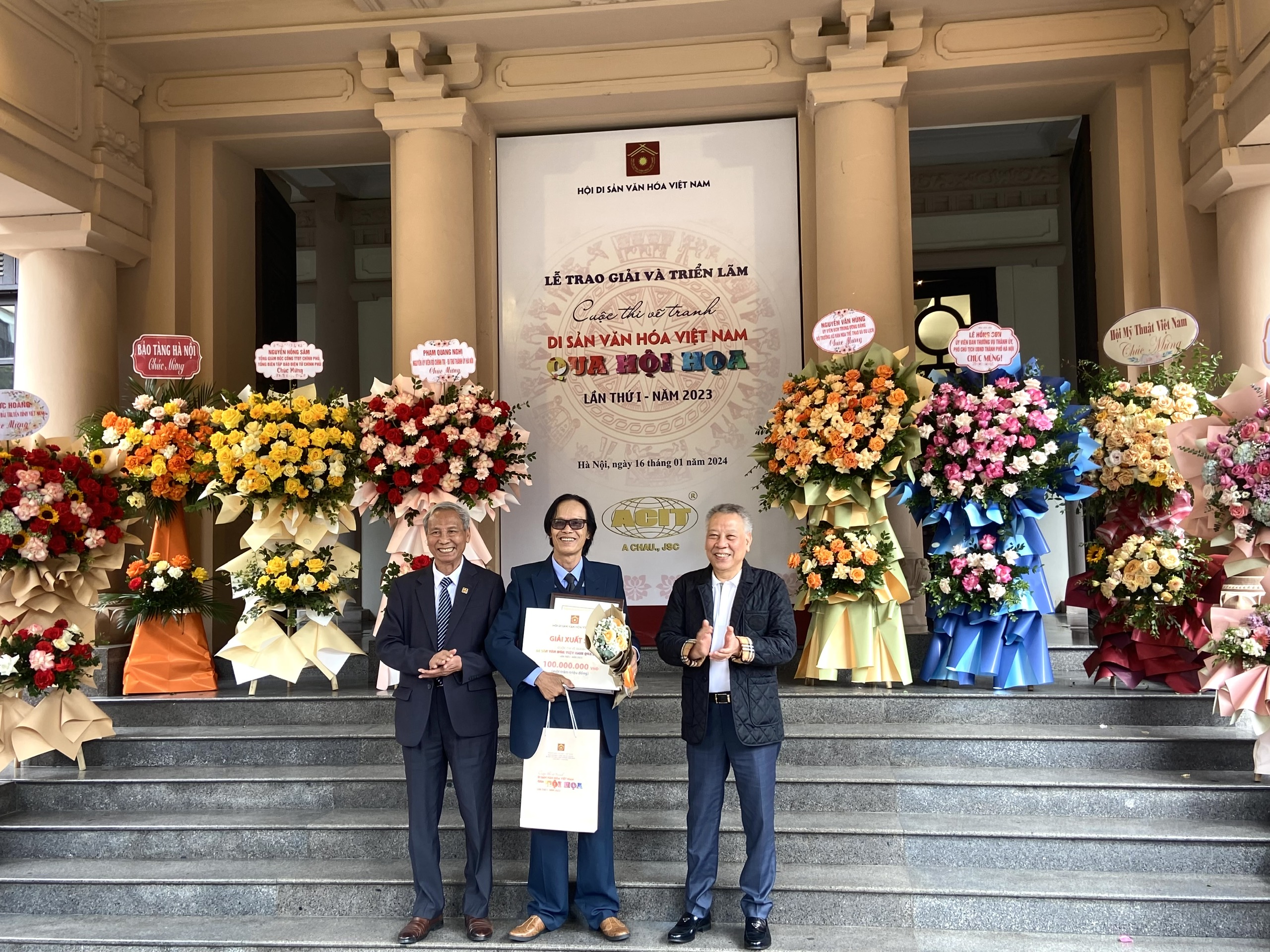 Lan tỏa tình yêu di sản qua hội họa