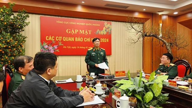 Tổng cục Công nghiệp Quốc phòng tiếp tục đẩy mạnh khâu đột phá