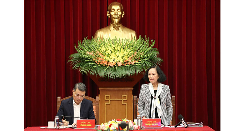 Thường trực Ban Bí thư giao ban công tác năm 2023 với Bí thư các tỉnh ủy, thành ủy