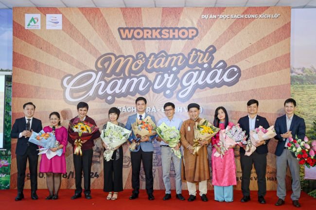Sự kiện “Mở tâm trí, chạm vị giác” và ra mắt dự án “Đọc sách cùng Xích Lô”