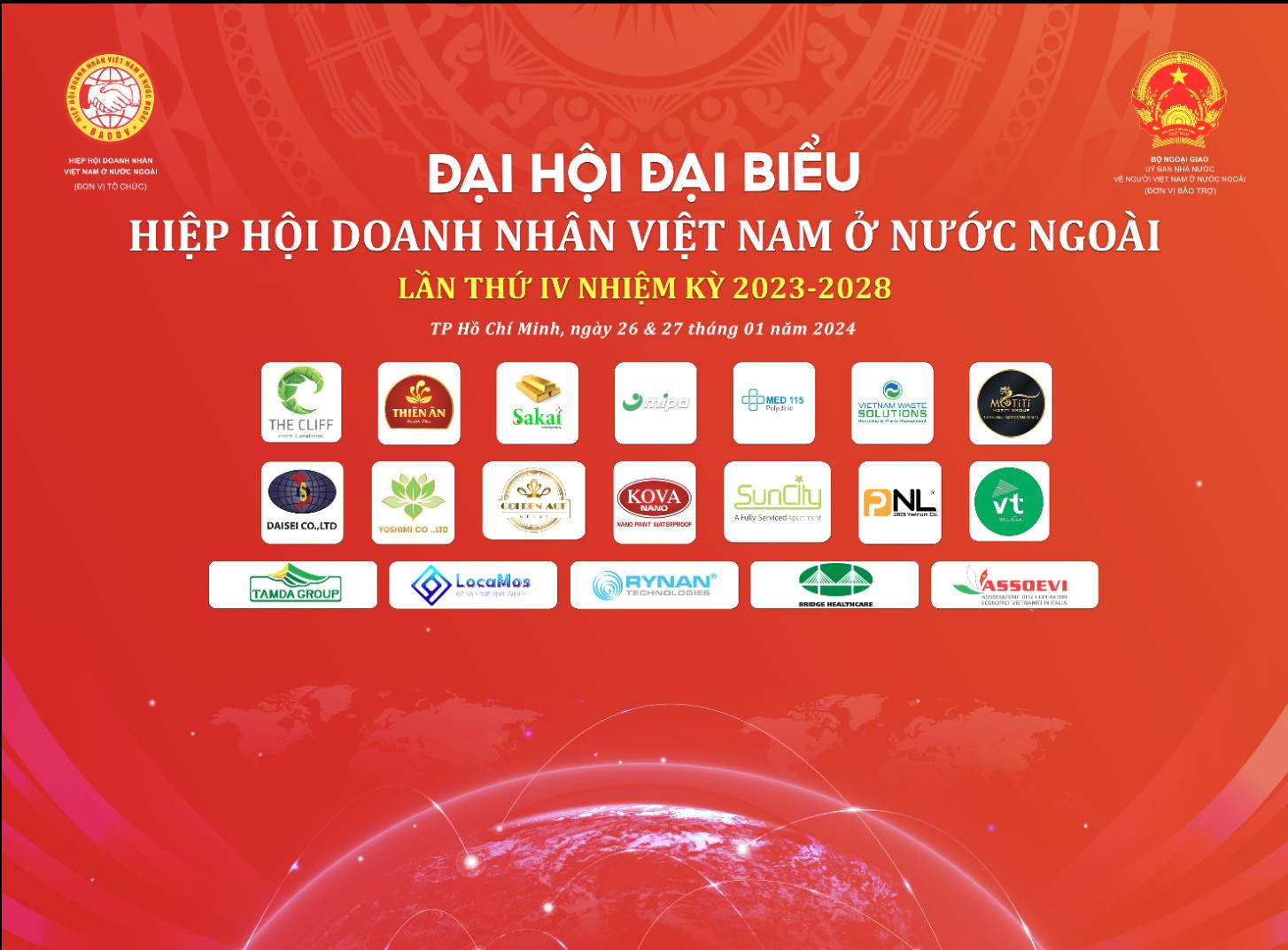 Sắp diễn ra Đại hội đại biểu Hiệp hội Doanh nhân Việt Nam ở nước ngoài lần thứ IV