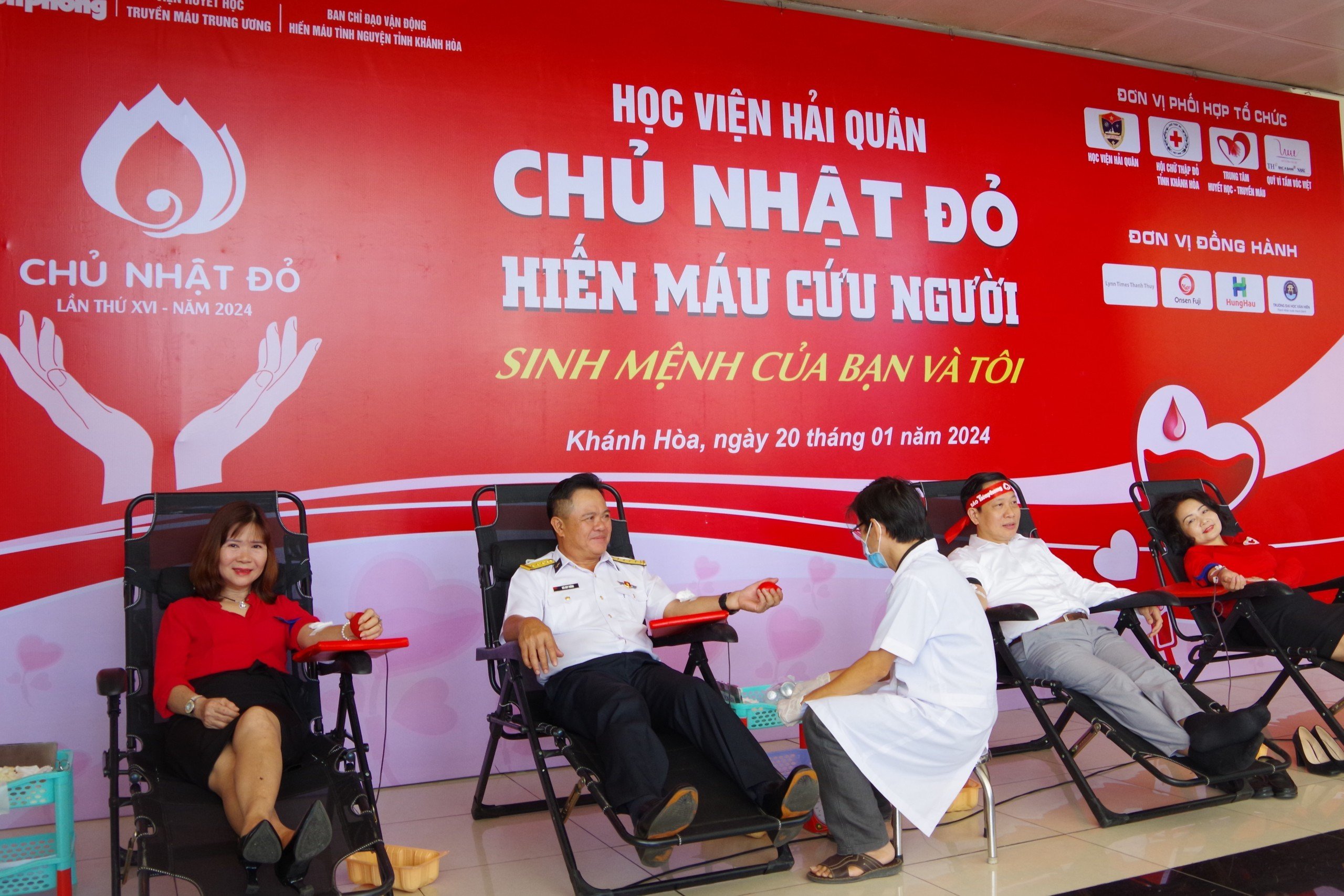 Tuổi trẻ Học viện Hải quân với nghĩa cử cao đẹp