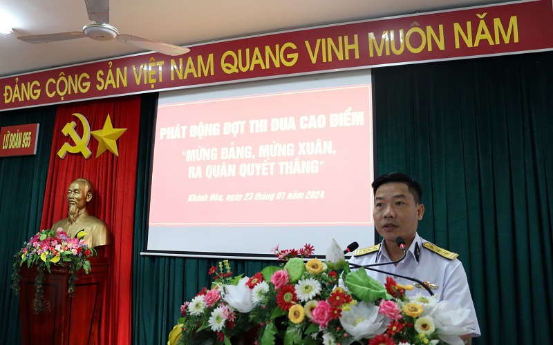 Lữ đoàn 955 thi đua chào mừng kỷ niệm 94 năm Ngày thành lập Đảng