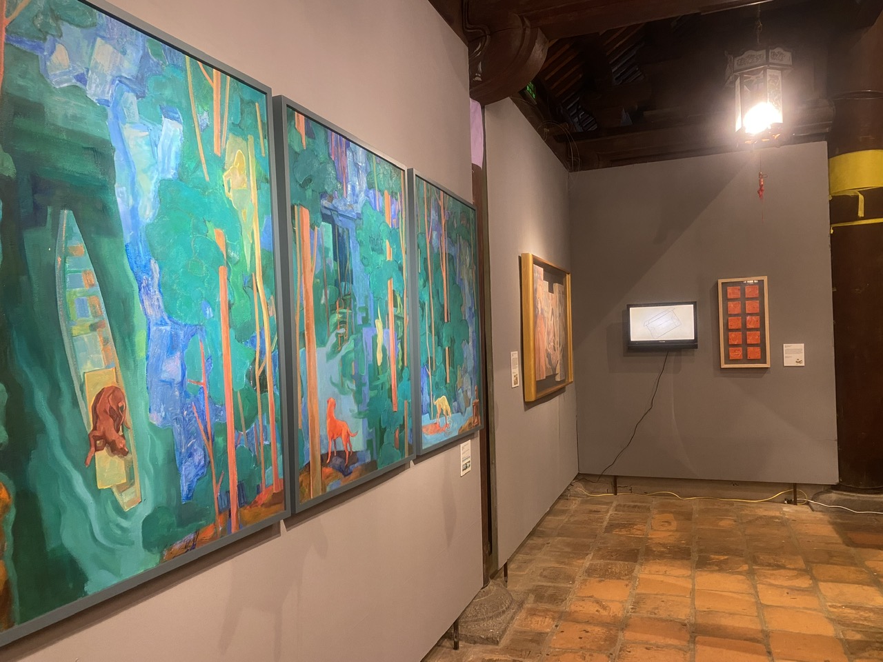 Triển lãm “Đối thoại với dòng tranh gỗ Nhật Bản Ukiyo-e”