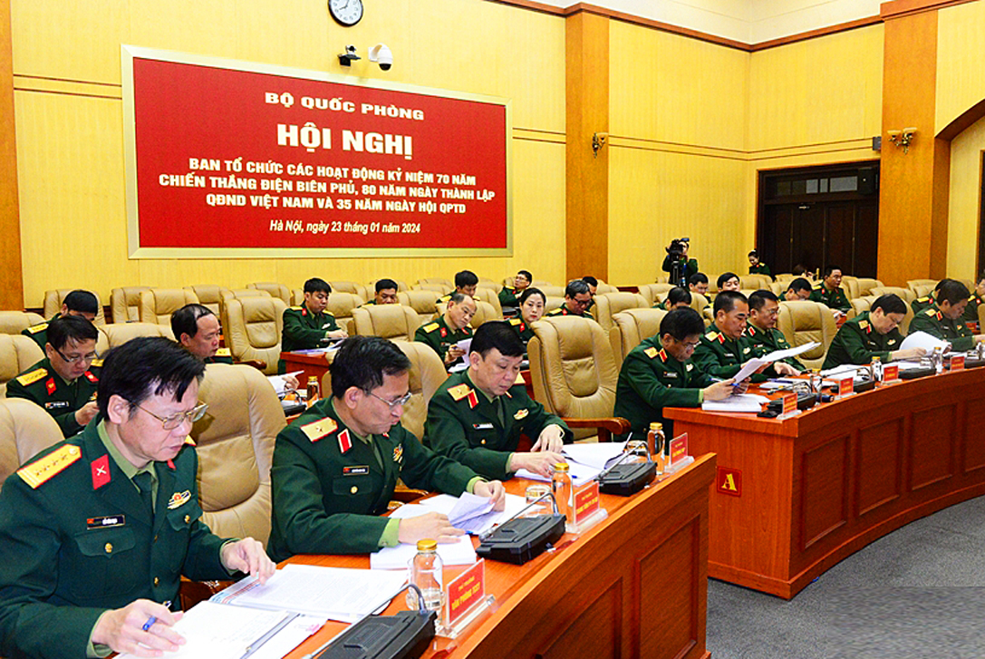 Nhiều hoạt động thiết thực kỷ niệm các ngày lễ lớn của quân đội trong năm 2024