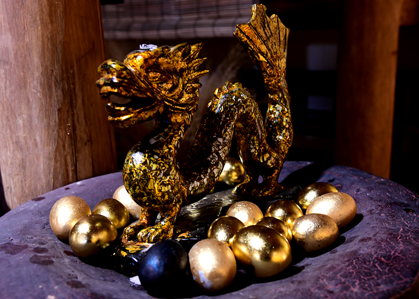 Độc đáo 1 000 tác phẩm điêu khắc hình tượng rồng