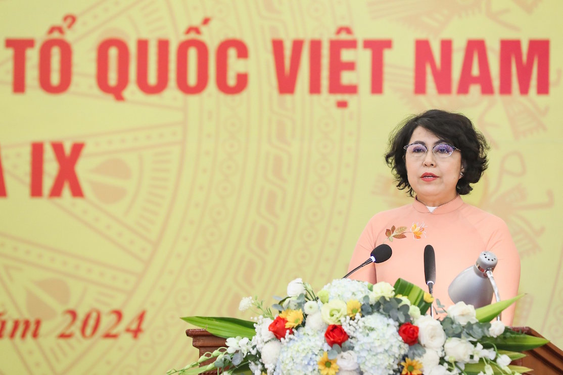 Bà Tô Thị Bích Châu giữ chức Phó Chủ tịch Ủy ban Trung ương MTTQ Việt Nam
