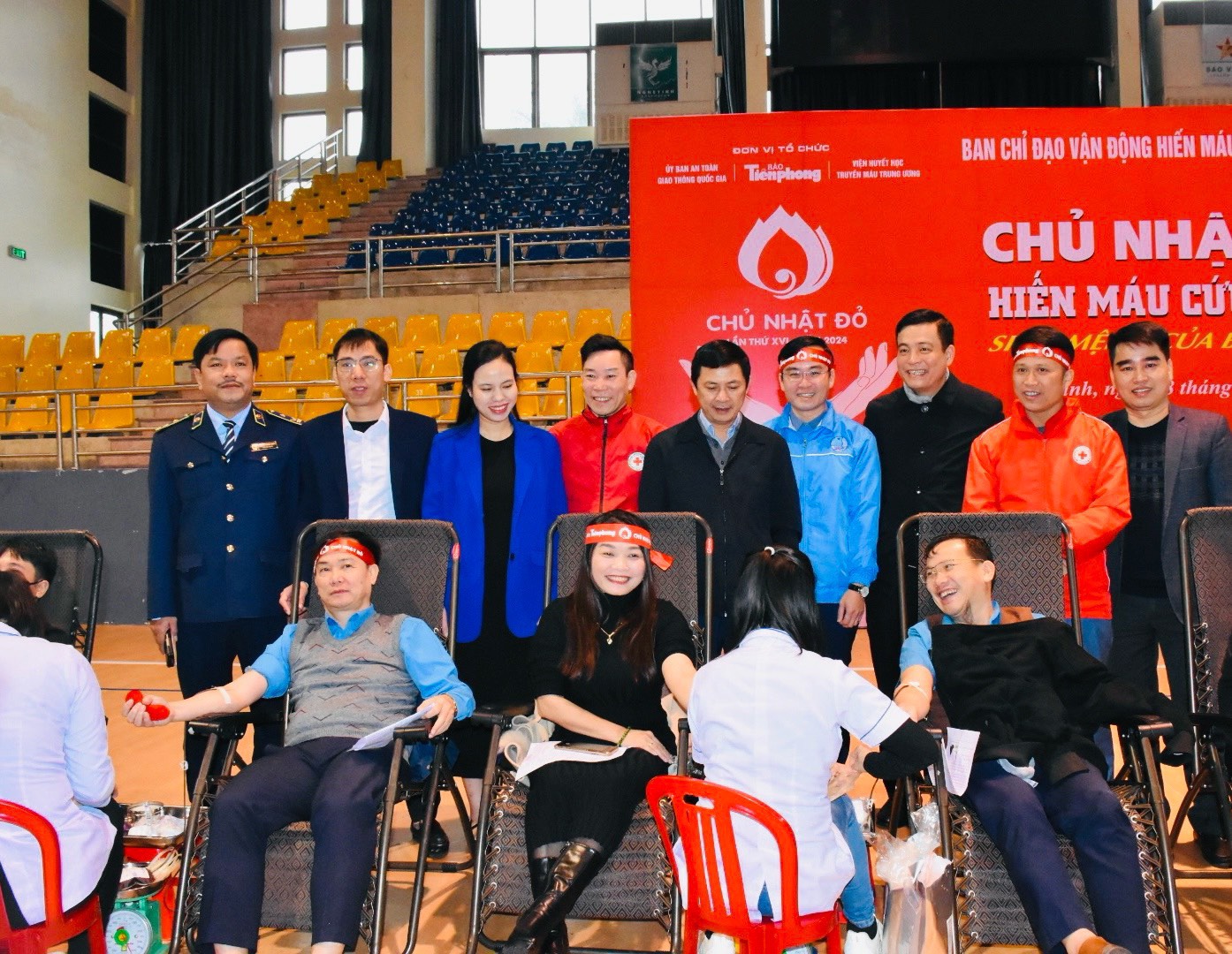 Hà Tĩnh Gần 700 đơn vị máu từ chương trình “Chủ nhật đỏ” lần thứ XVI