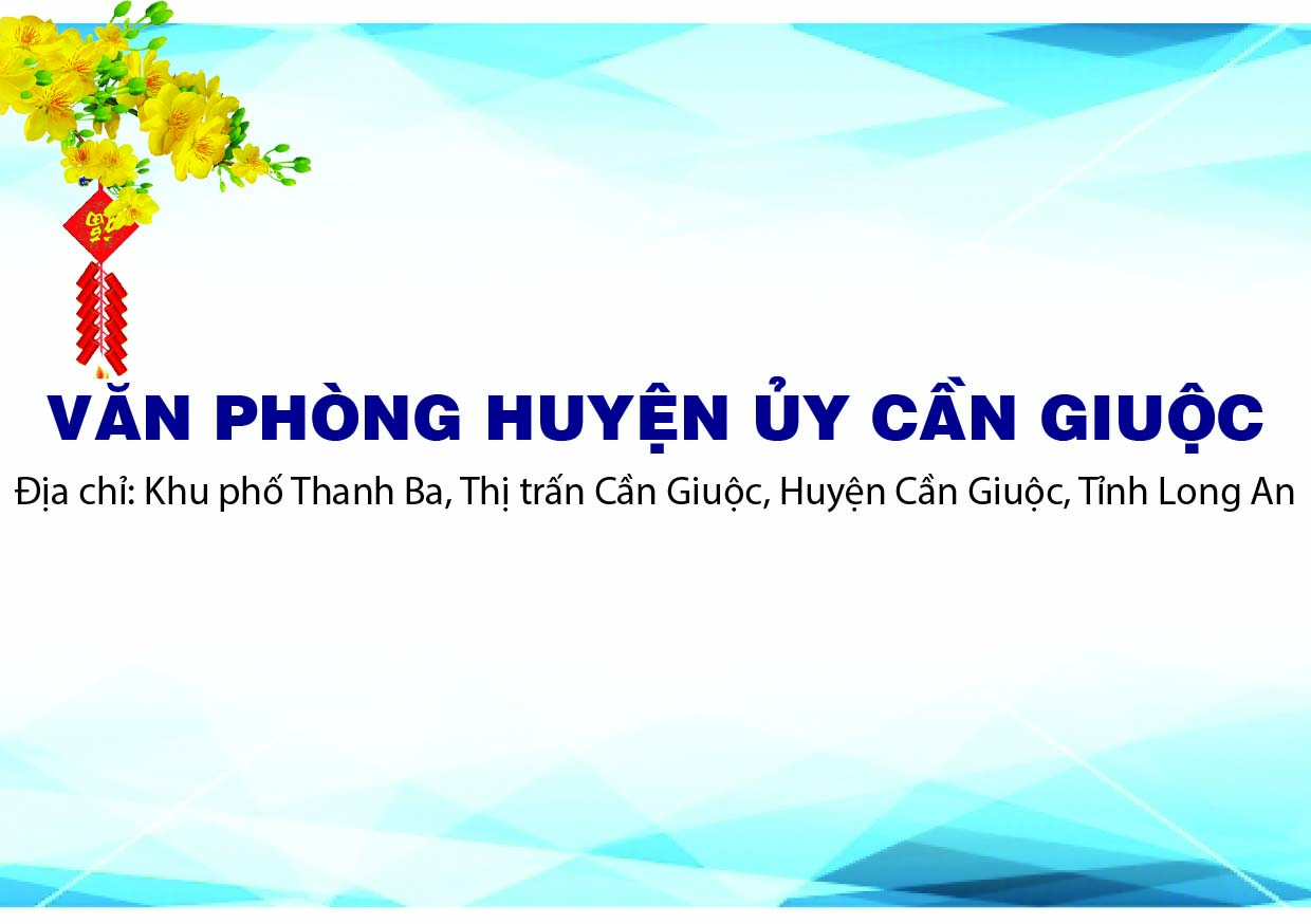Cần Giuộc Khát vọng về Thành phố tương lai