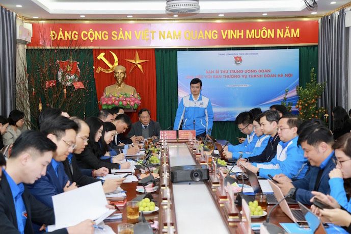 Thành đoàn Hà Nội cần có chương trình đột phá trong năm 2024