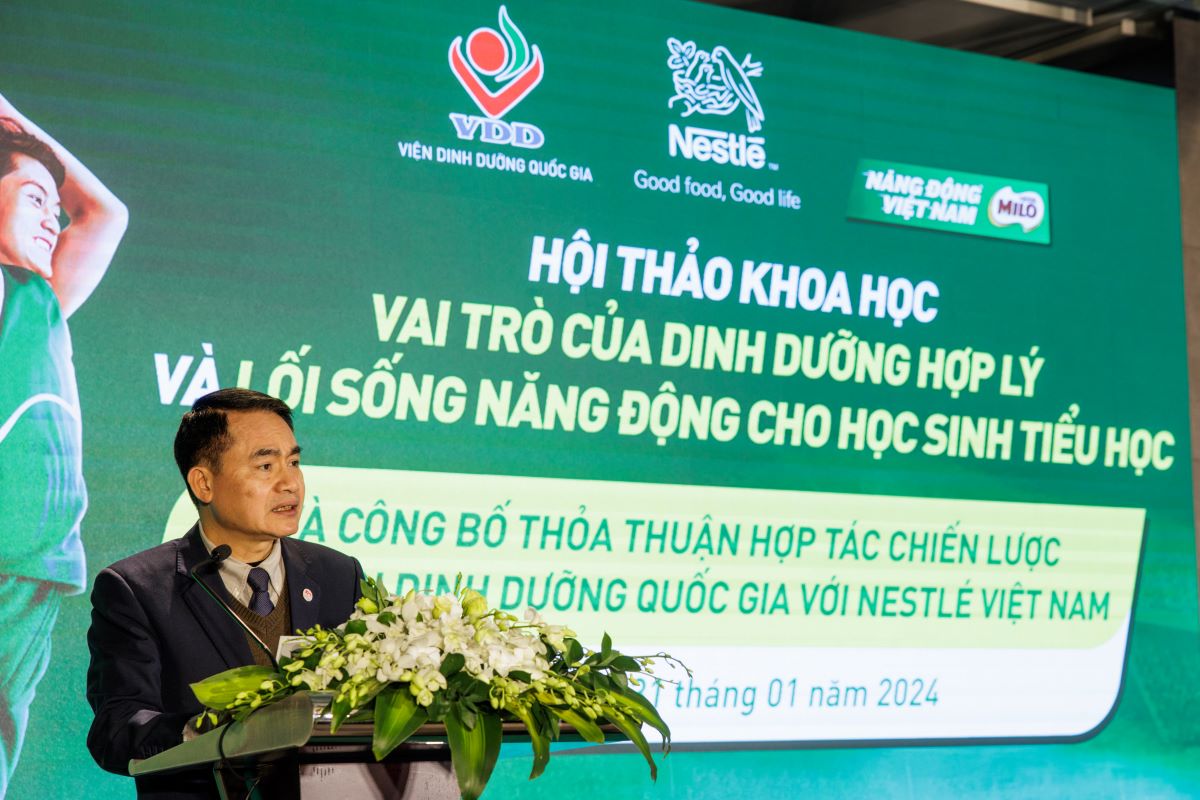Cần có chế độ dinh dưỡng hợp lý, khoa học ngay từ khi lứa tuổi học đường