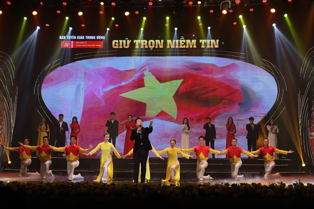 Chương trình nghệ thuật “Giữ trọn niềm tin” chào mừng kỷ niệm 94 năm Ngày thành lập Đảng