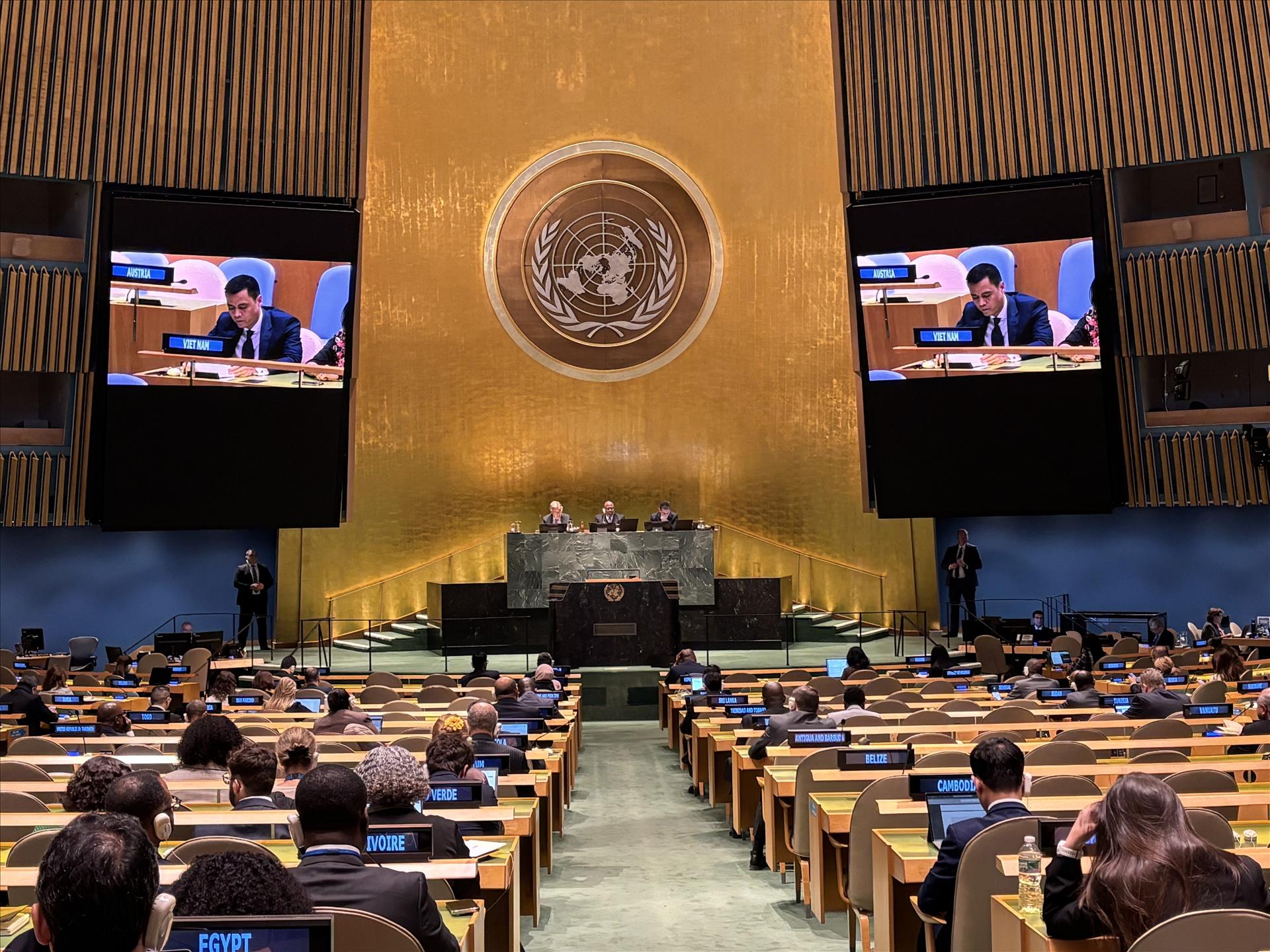 Ưu tiên hàng đầu của LHQ là thúc đẩy hòa bình, ngăn chặn chiến tranh và xung đột