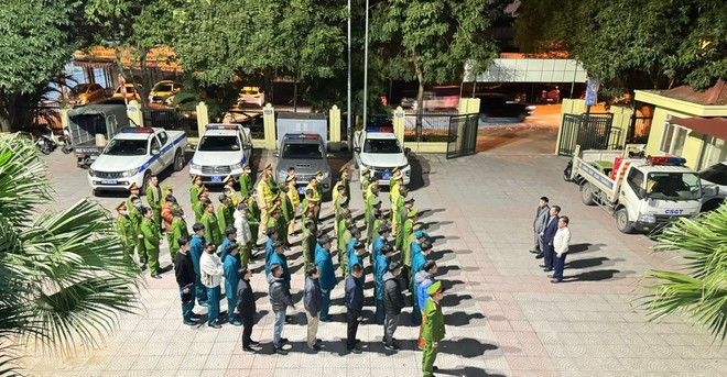 Công an Hà Nội ứng trực 100 quân số bảo đảm người dân Thủ đô đón Tết yên bình