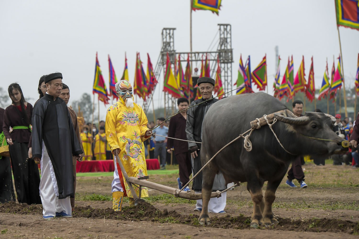 Khai hội Tịch điền Đọi Sơn 2024