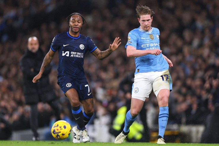 Vòng 25 giải bóng đá Ngoại hạng Anh Đương kim vô địch Man City bị cầm hòa