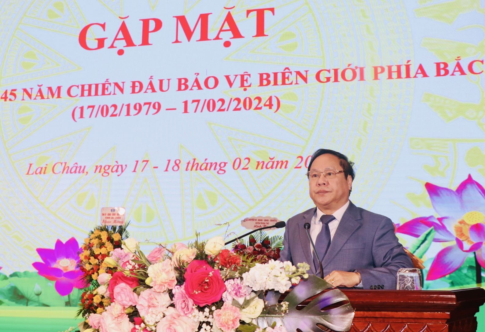 Lai Châu Gặp mặt Kỷ niệm 45 năm chiến đấu bảo vệ biên giới phía Bắc