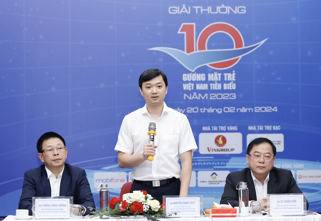 Công bố 20 đề cử tiêu biểu vào vòng bình chọn trực tuyến Gương mặt trẻ Việt Nam tiêu biểu năm 2023