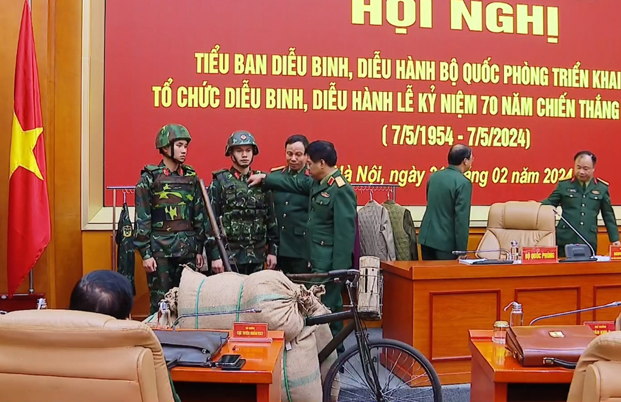 Chuẩn bị tốt cho Lễ diễu binh, diễu hành kỷ niệm 70 năm Chiến thắng Điện Biên Phủ
