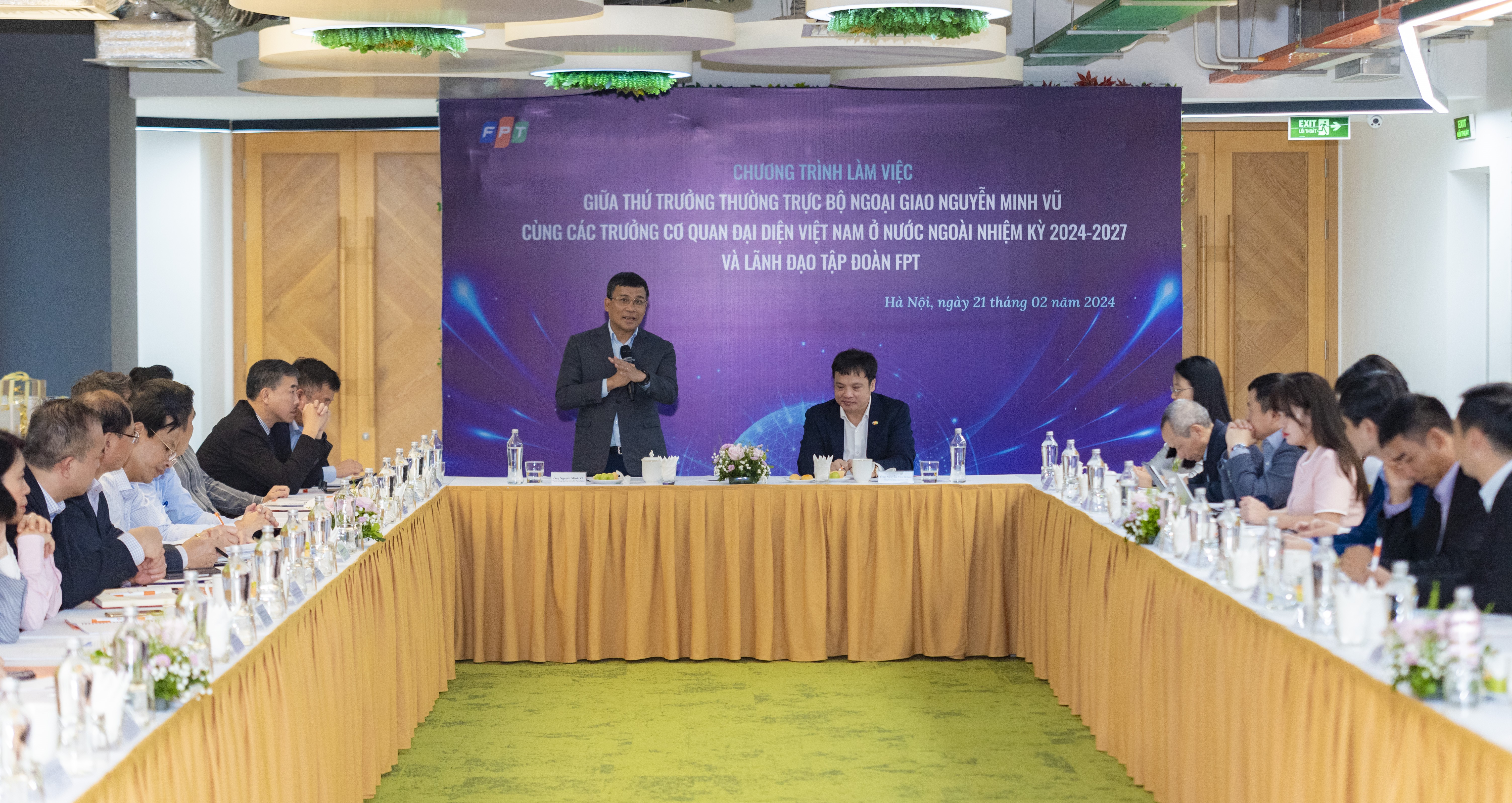 Thứ trưởng Bộ Ngoại giao Ấn tượng, tự hào và tin tưởng FPT
