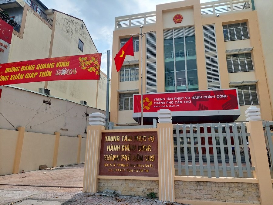 Trung tâm Phục vụ hành chính công TP Cần Thơ bắt đầu hoạt động từ ngày 26 2