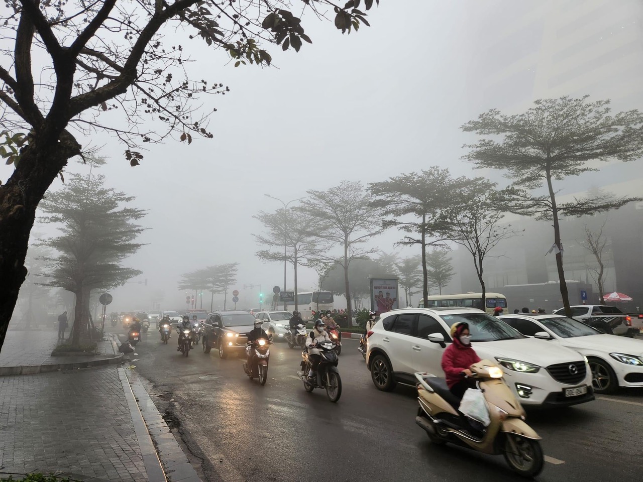 Bắc Bộ và Bắc Trung Bộ chuyển mưa, lạnh