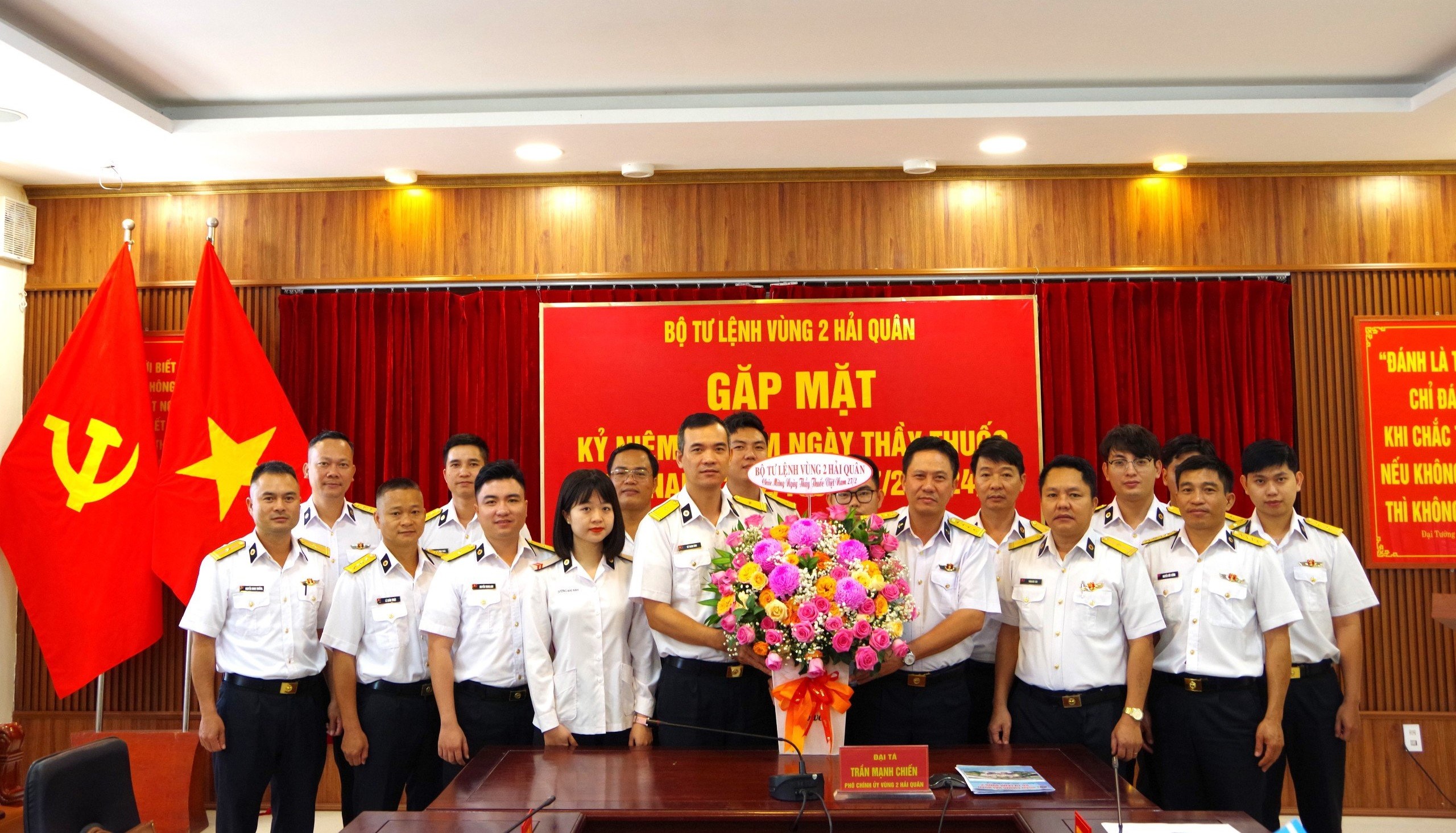 Vùng 2 Hải quân gặp mặt kỷ niệm 69 năm Ngày Thầy thuốc Việt Nam