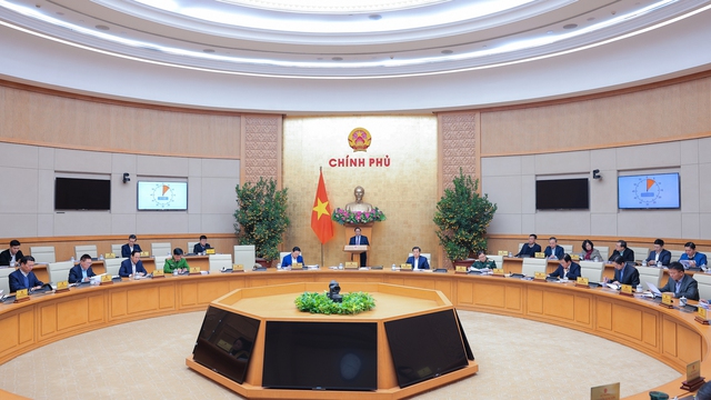 Phiên họp Chính phủ chuyên đề xây dựng pháp luật tháng 2 2024