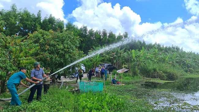 Hơn 21 000 ha rừng ở Cà Mau có khả năng xảy ra cháy vì khô hạn