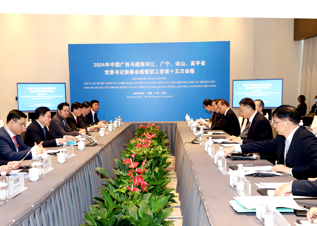 Tiếp tục triển khai hiệu quả giao lưu, hợp tác giữa Hà Giang - Quảng Tây