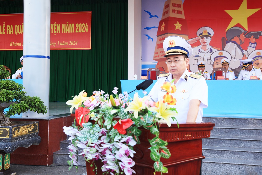 Tổ chức Lễ ra quân huấn luyện năm 2024 trang trọng, nghiêm túc