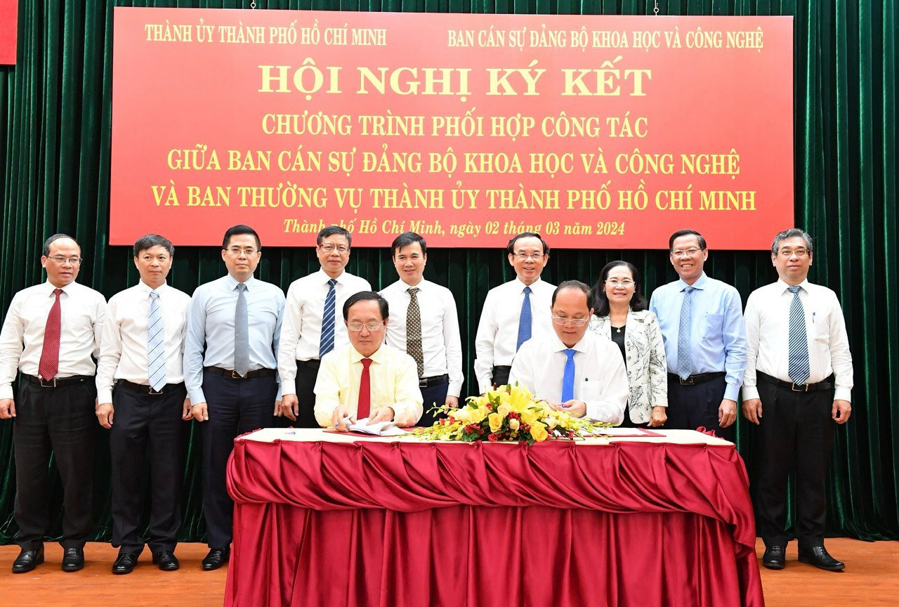 Hợp tác chỉ đạo, điều hành các hoạt động khoa học, công nghệ và đổi mới sáng tạo