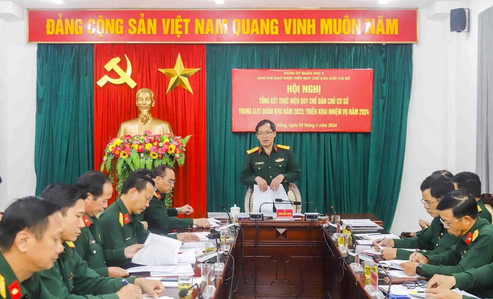 Quân khu 5 thực hiện có hiệu quả Quy chế dân chủ ở cơ sở