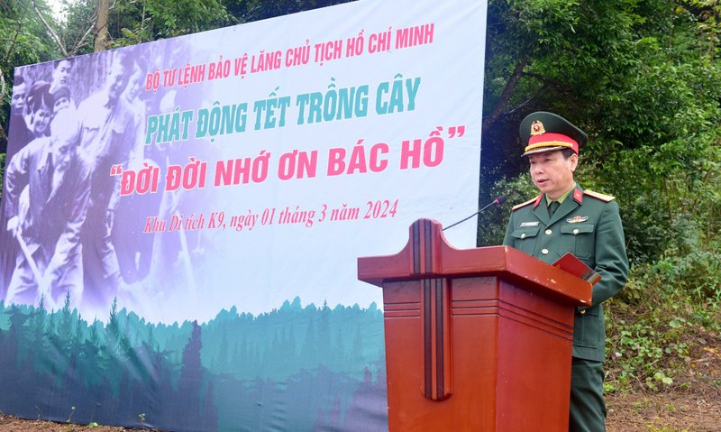 Phát động Tết trồng cây “Đời đời nhớ ơn Bác Hồ” Xuân Giáp Thìn năm 2024