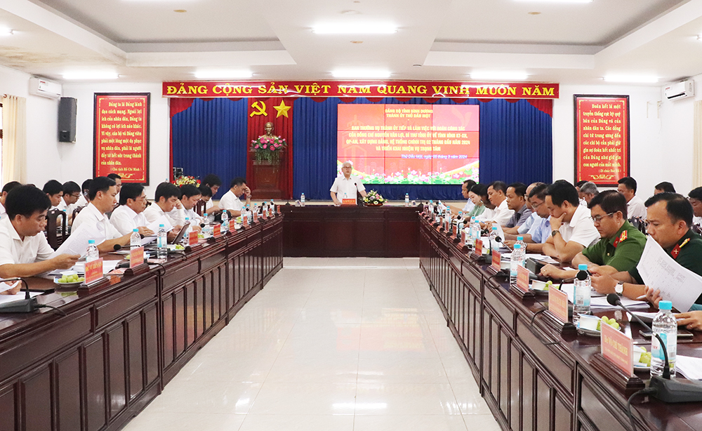 Phát triển Thủ Dầu Một xứng đáng là trung tâm chính trị, kinh tế, văn hóa của Bình Dương
